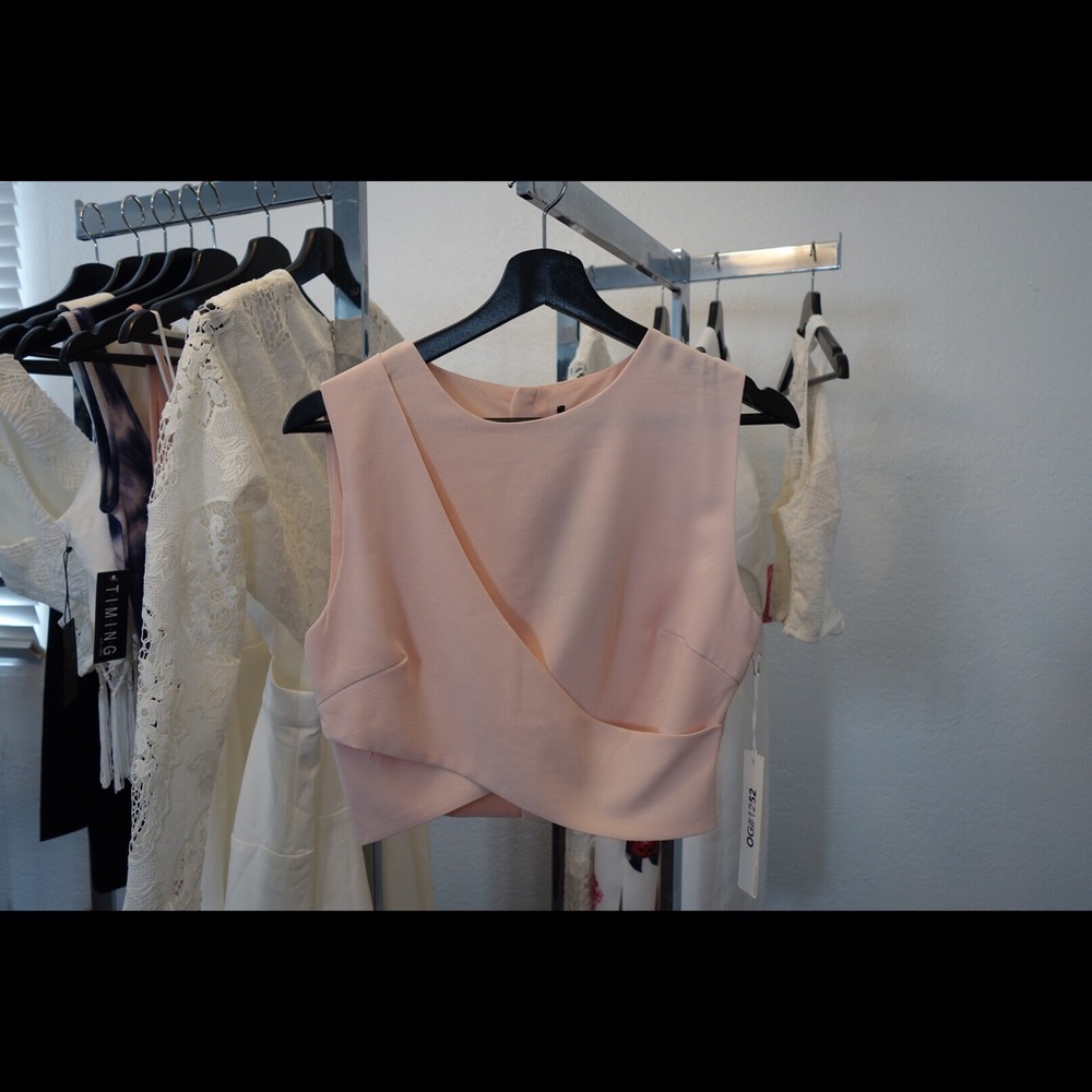 Pink Crop Top
